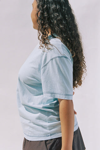 Hemp Rover Tee Mineral Blue