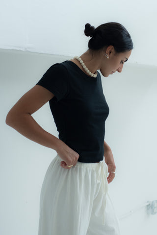 Hemp Mini Tee Black