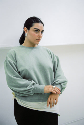 Hemp Cloud Sweater Sage