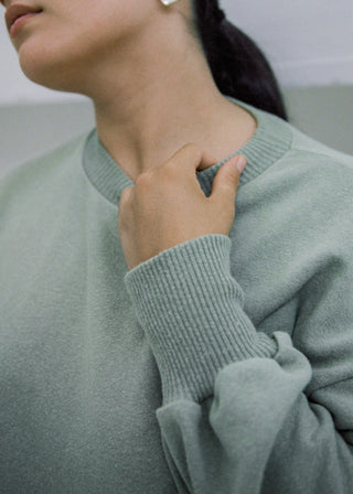 Hemp Cloud Sweater Sage