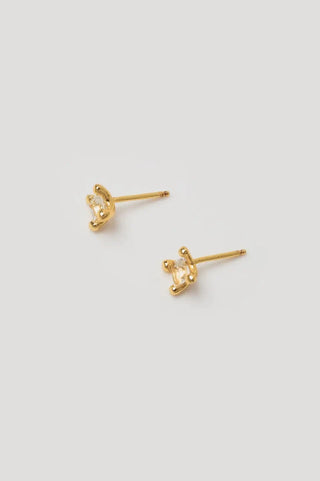 Josie Stud Earrings in Clear