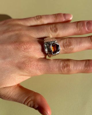 Sea Glass & Gems Rings