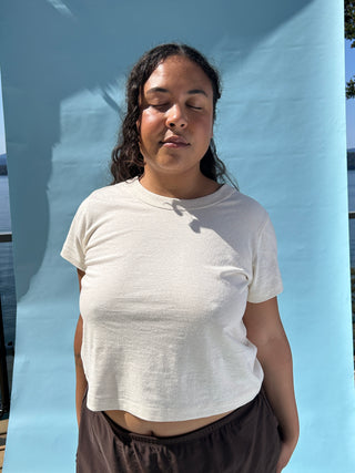 Hemp Mini Tee Natural