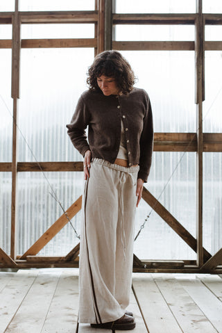 Tate Track Pants Oatmeal