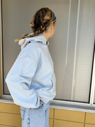 Merge Hoodie Powder Blue