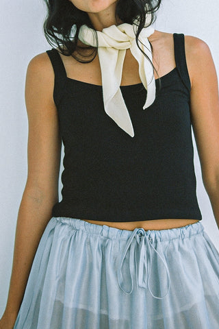 Hemp Breeze Tank Top Black