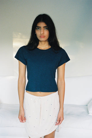 Hemp Mini Tee Navy