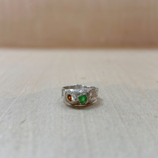 Sea Glass & Gems Rings