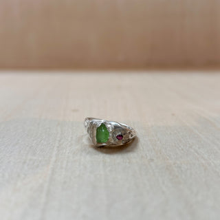 Sea Glass & Gems Rings
