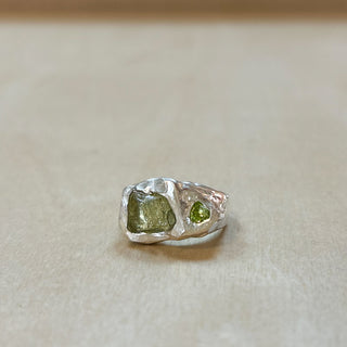 Sea Glass & Gems Rings