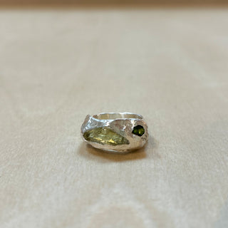 Sea Glass & Gems Rings