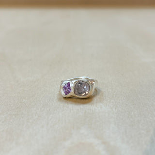 Sea Glass & Gems Rings