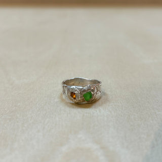 Sea Glass & Gems Rings