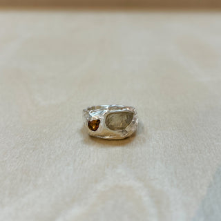 Sea Glass & Gems Rings