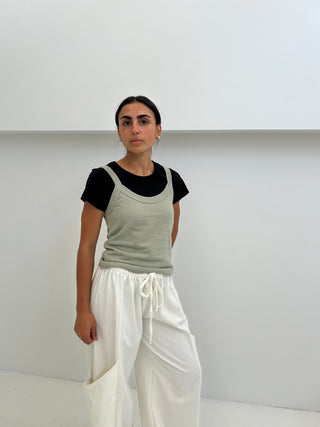 Pre-order Shell Pants White