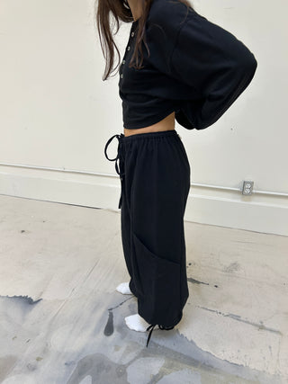 Pre-order Shell Pants Black