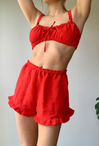 Sweetheart Bloomers in Red