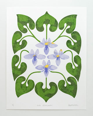 Violet Print by Annika McFarlane