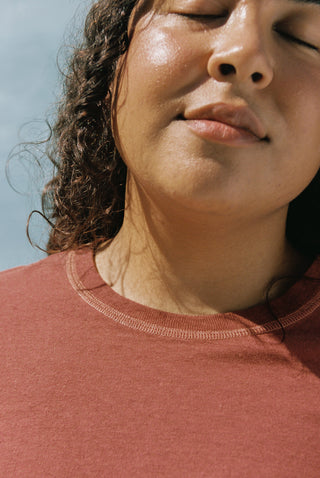 Hemp Rover Tee Sunset
