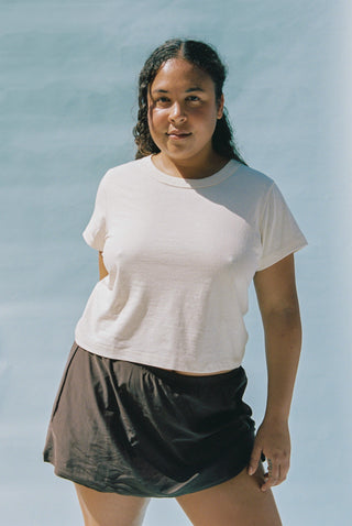 Hemp Mini Tee Natural