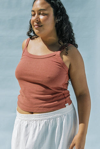 Sample Hemp Breeze Tank Top Sunset