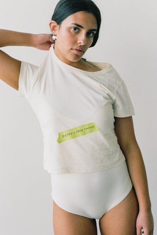 Hemp Mini Tee Natural