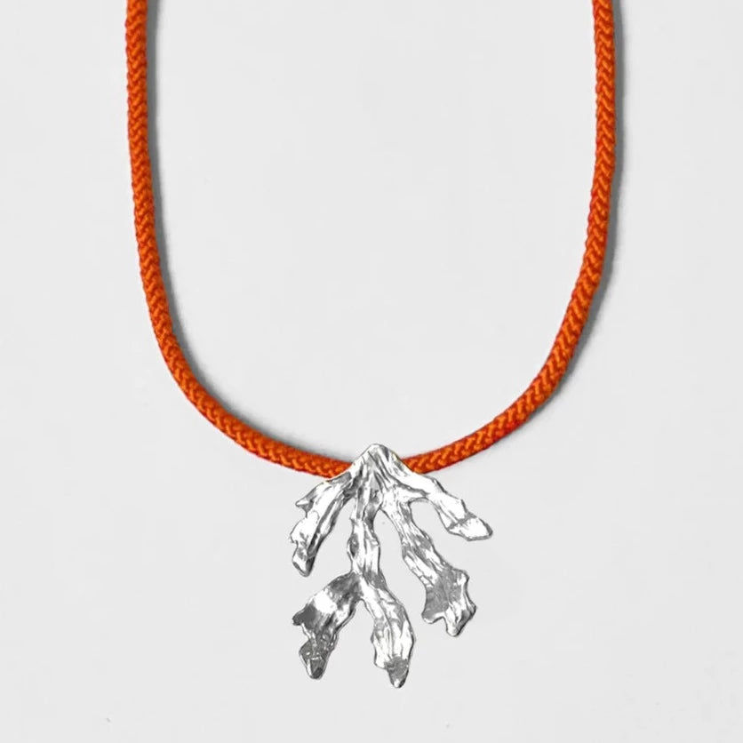 Seaweed Silk Cord Necklace
