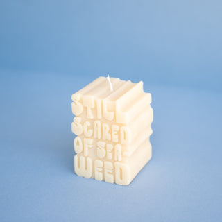 Seaweed candle