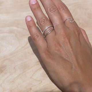 Wave Ring | Gold or Silver