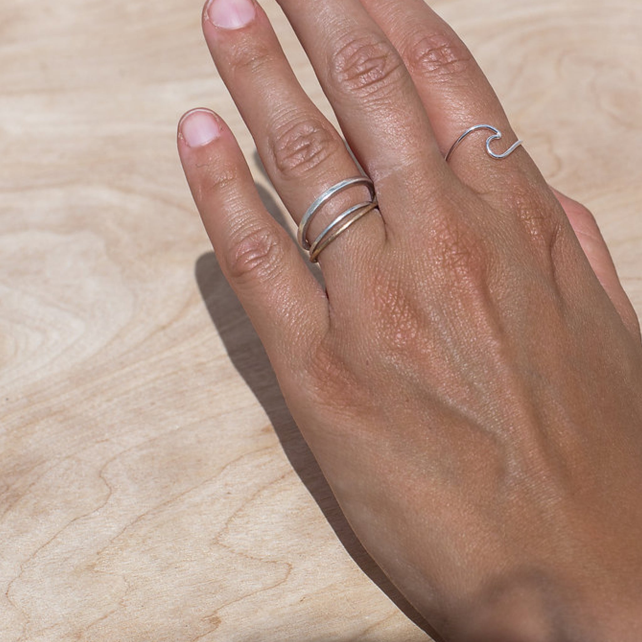 Wave Ring | Gold or Silver